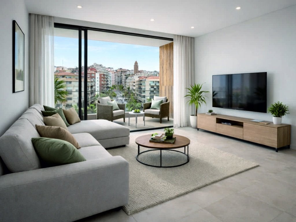 Appartementen bij de promenade in Torrevieja., 83 m², Torrevieja, Spanje, 2 kamers