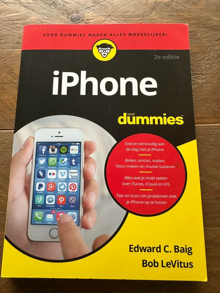 Iphone voor dummies, Ophalen of Verzenden, Zo goed als nieuw