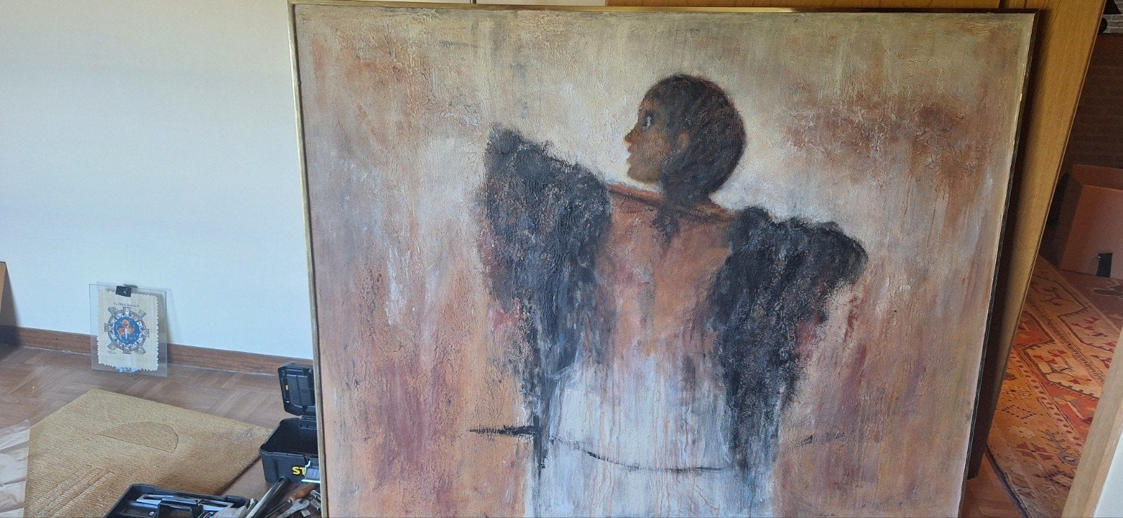 A vendre tableau africain, Enlèvement