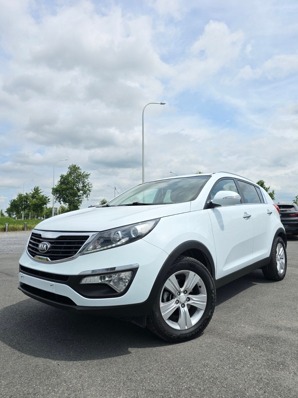 Kia sportage 2wd Suv//Cruis-Pdc/Airco, Auto's, Voorwielaandrijving, Euro 5, 4 cilinders, Wit