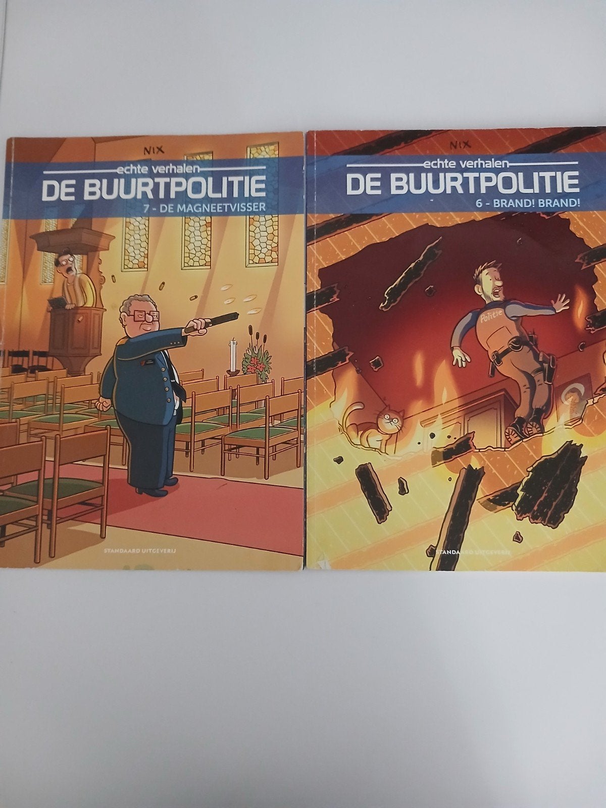 De Buurtpolitie, Boeken, Meerdere stripboeken, Ophalen, Gelezen