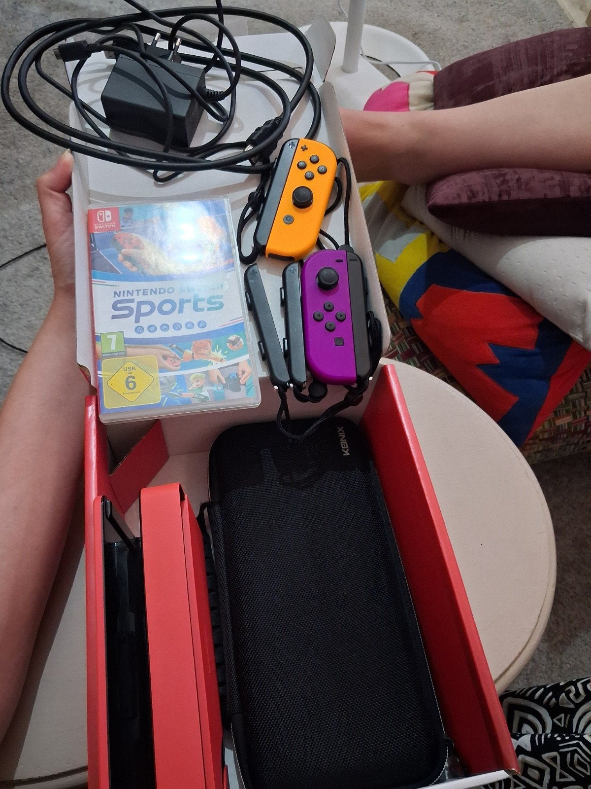Nintendo Switch OLED Mario Red Limited Edition, Enlèvement ou Envoi, Comme neuf, Autres couleurs, Autres modèles