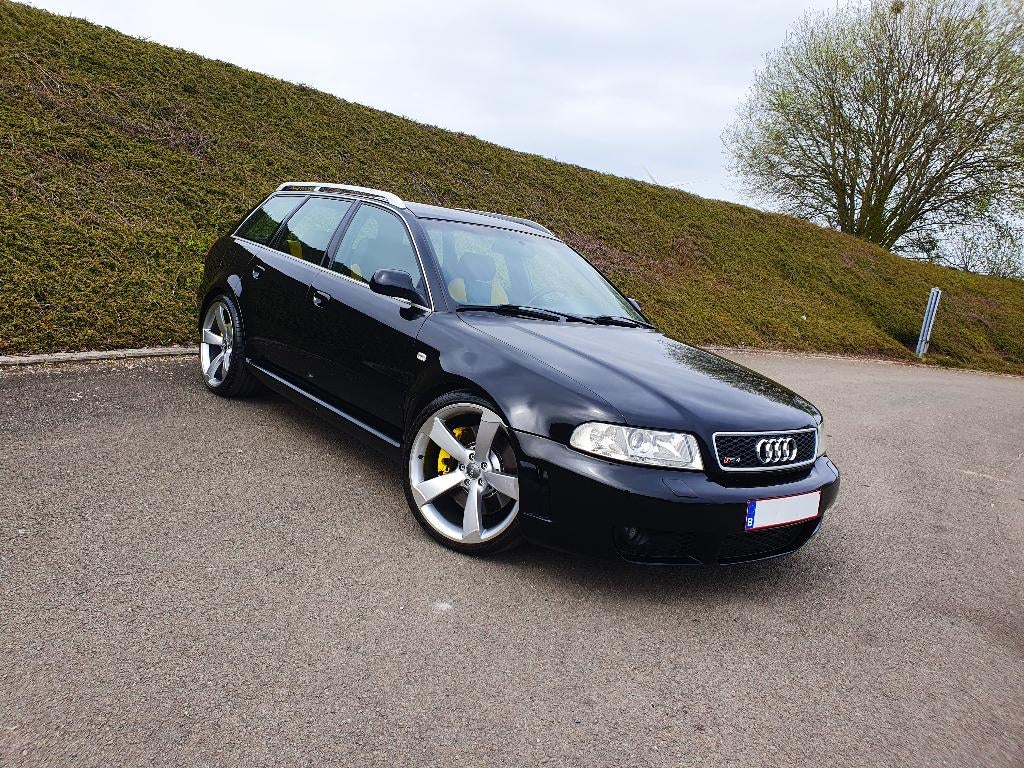 AUDI RS4 ** HISTORIQUE COMPLET AUDI ** REPRISE OU ECHANGE, Auto's, Audi, Zwart, Overige kleuren, Particulier, RS4