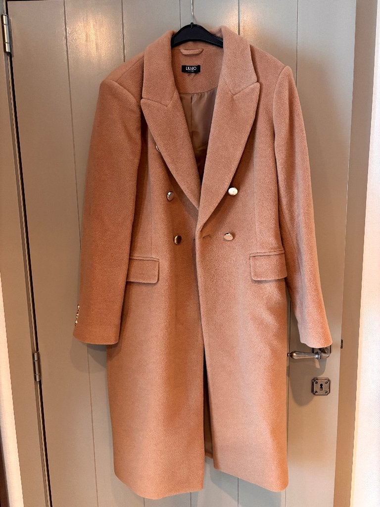 Liu Jo mantel maat EU 38, Kleding | Dames, Maat 38/40 (M), Liu Jo, Beige, Nieuw