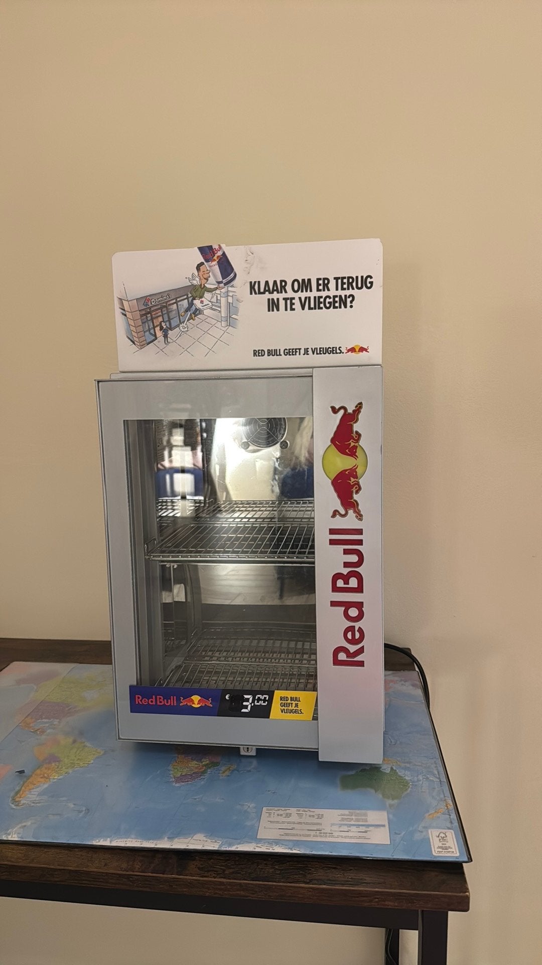 Redbull mini koelkast, Verzamelen, Merken en Reclamevoorwerpen, Ophalen, Zo goed als nieuw