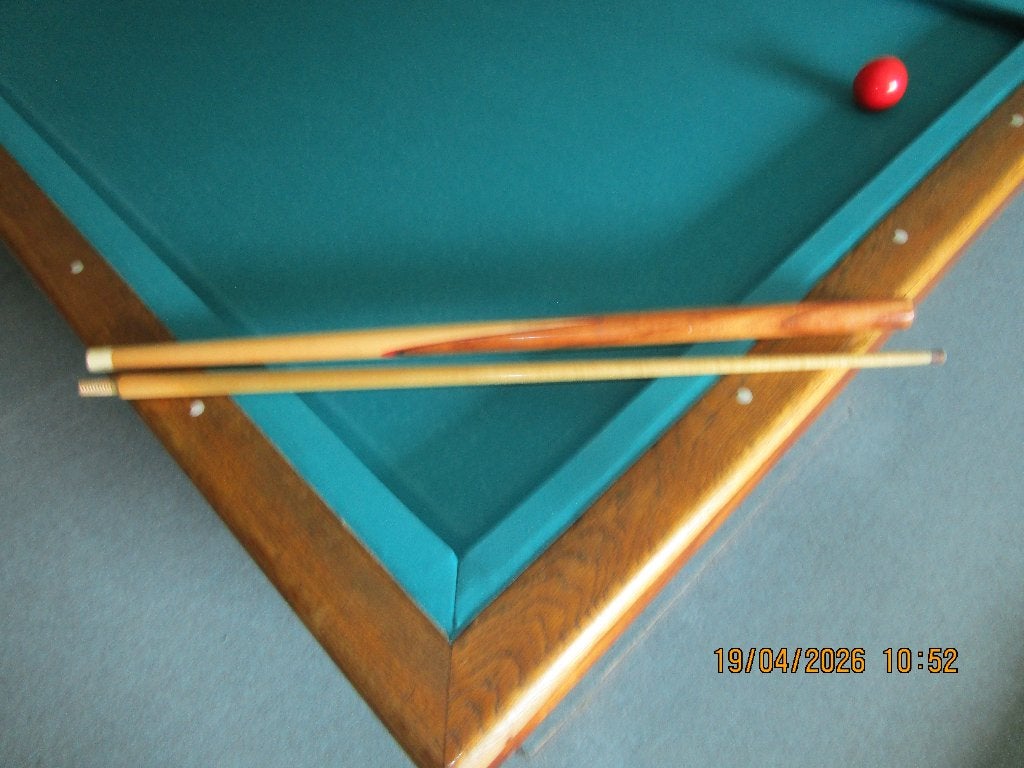 Snooker keu PIERRE MANS, Sport en Fitness, Ophalen of Verzenden, Gebruikt, Keu of Ballen