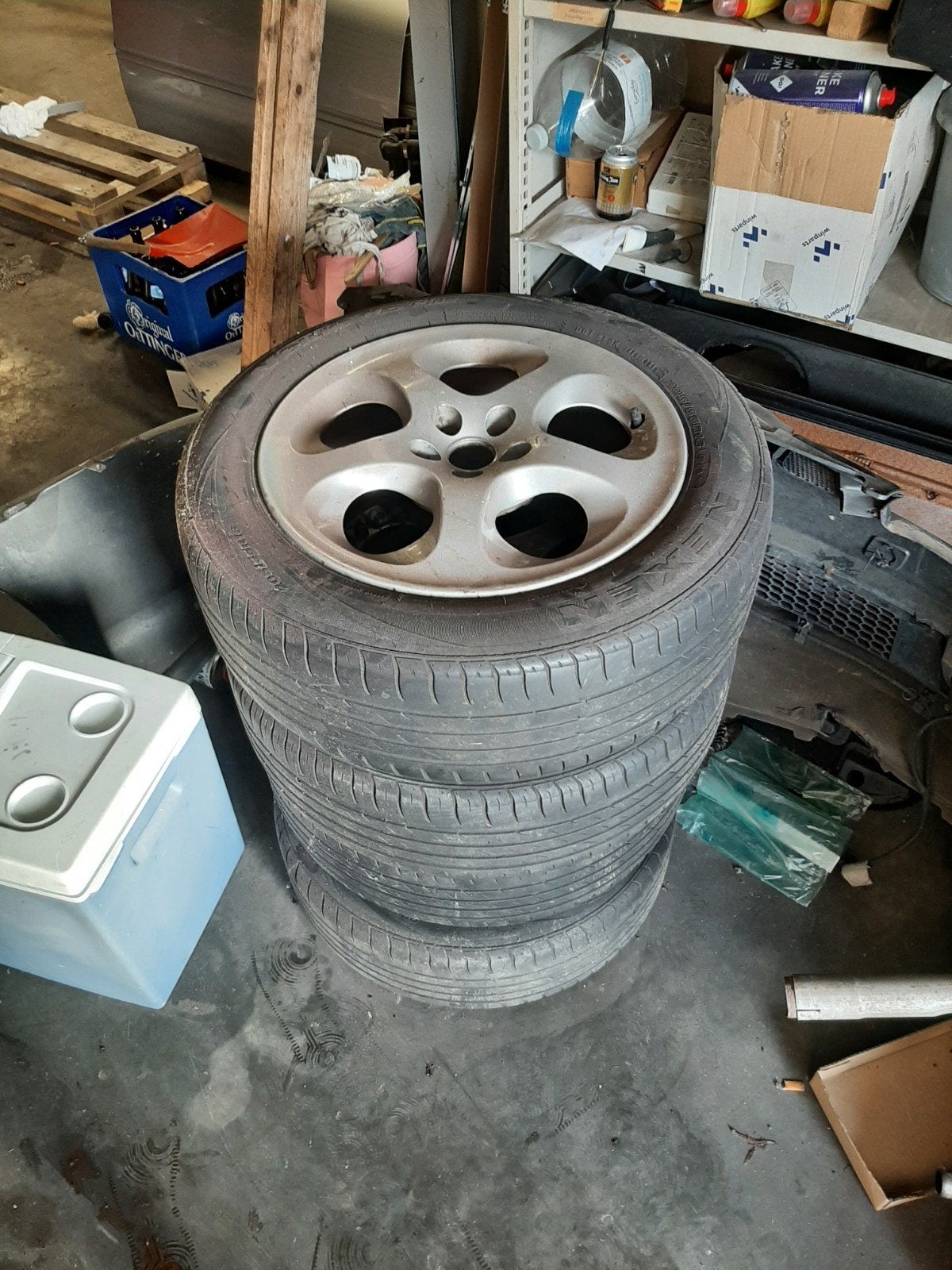 Velgen Alfa Romeo 5x98, Ophalen, Gebruikt, 16 inch, 205 mm