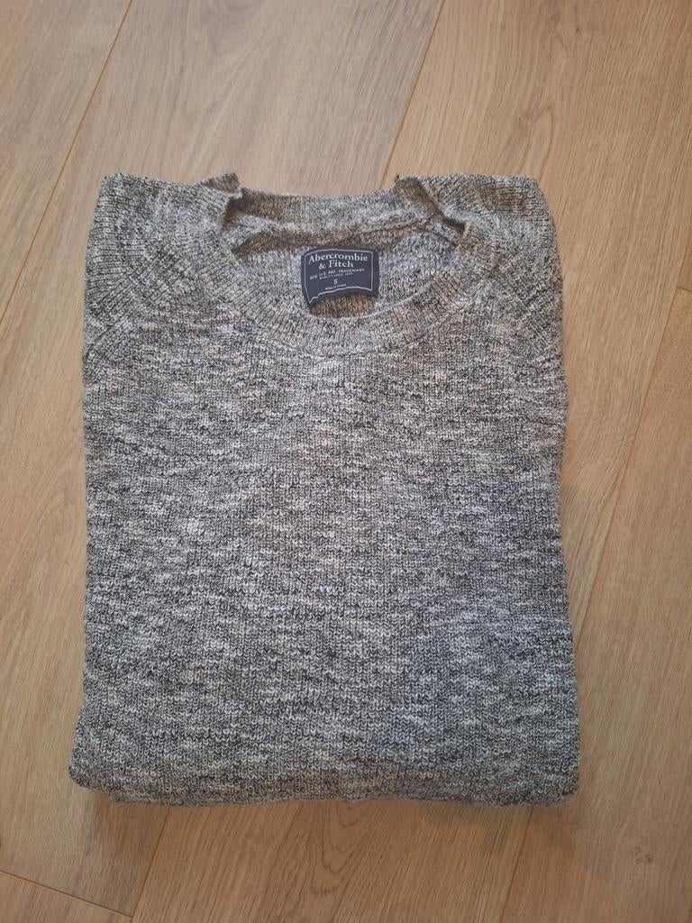 Trui Abercrombie - maat S, Gris, Enlèvement ou Envoi, Abercrombie & Fitch, Porté