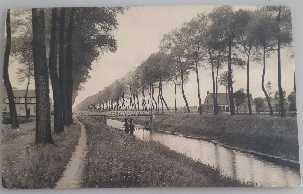 Postkaart Sint LAUREINS / SINT-JAN-IN-EREMO +-1919 Ref.E32, Ophalen of Verzenden, Voor 1920, Gelopen, Oost-Vlaanderen