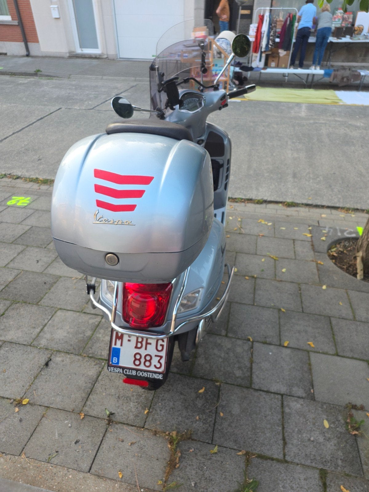 Vespa gts300 HPE 2021 BLUE, Ophalen, Piaggio, Gebruikt, Benzine