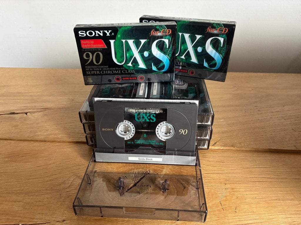 Sony 9 X UX-S90 -  2 Nieuw in seal, Audio, Tv en Foto, Cassettedecks, Ophalen of Verzenden, Sony