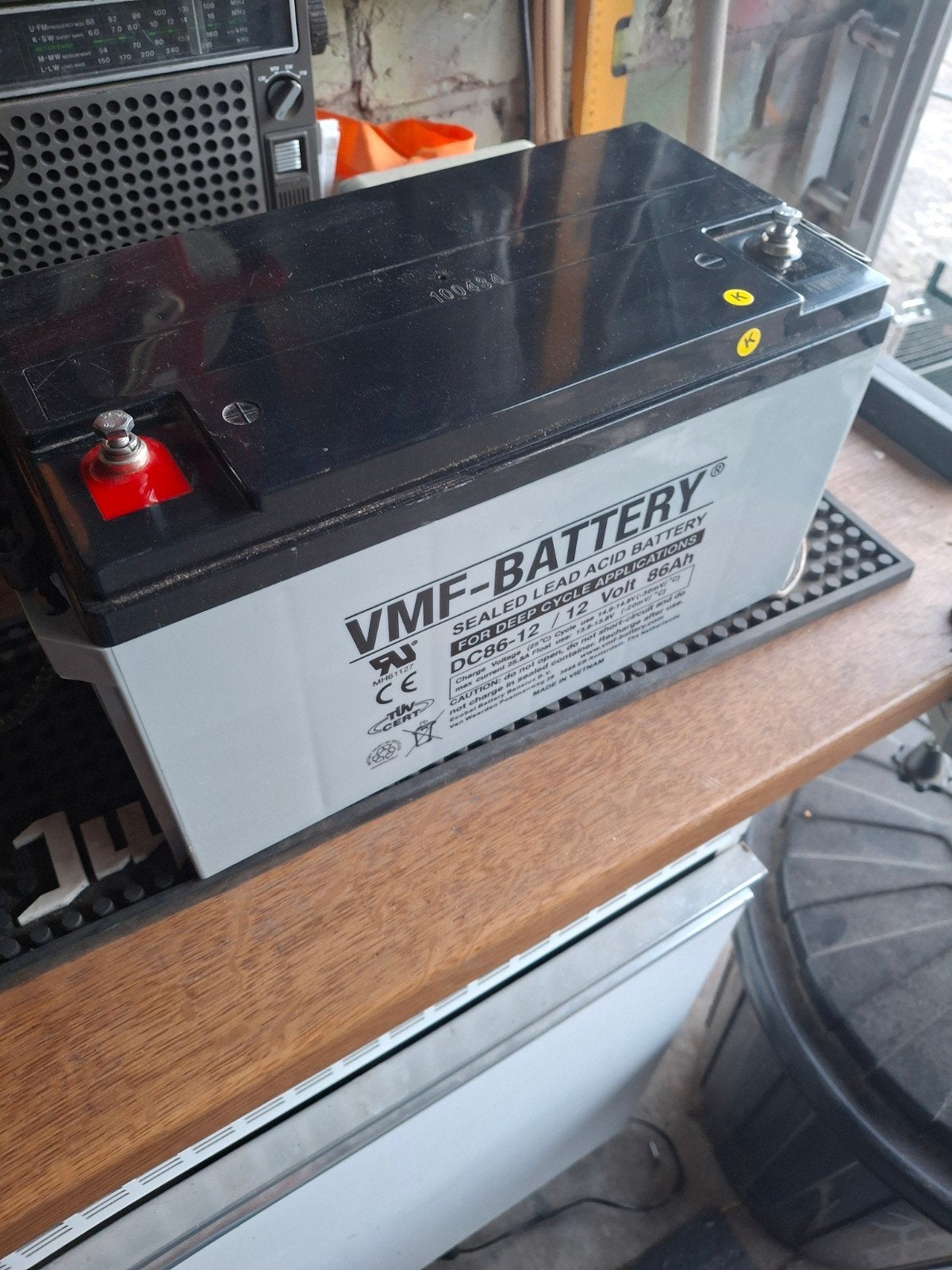 nieuwe diepafgaande 86 ah batterijen 2st., Nieuw