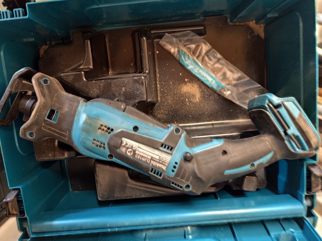 makita DJR183 ZJ, Enlèvement ou Envoi, Utilisé, Scie sabre, Makita/bosch