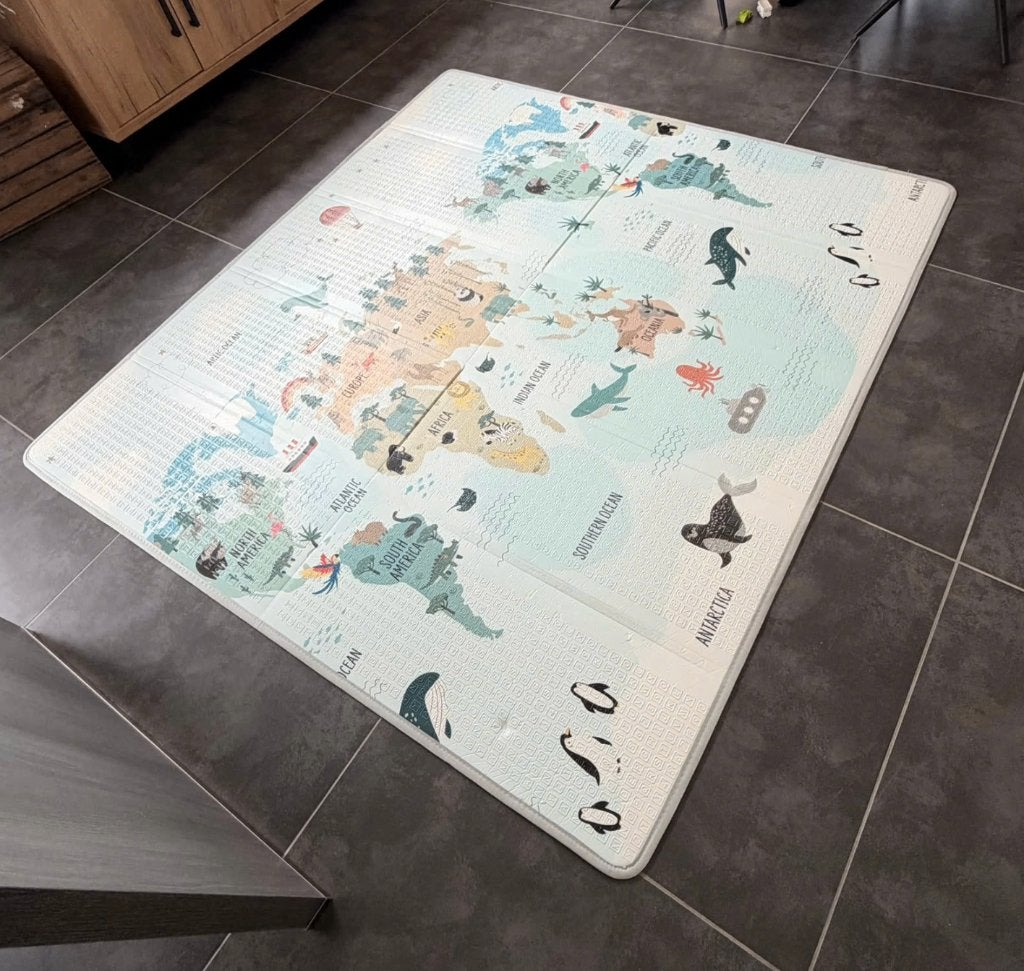 Grand tapis (XXL) de jeu bébé pliable, Enfants & Bébés, Enlèvement