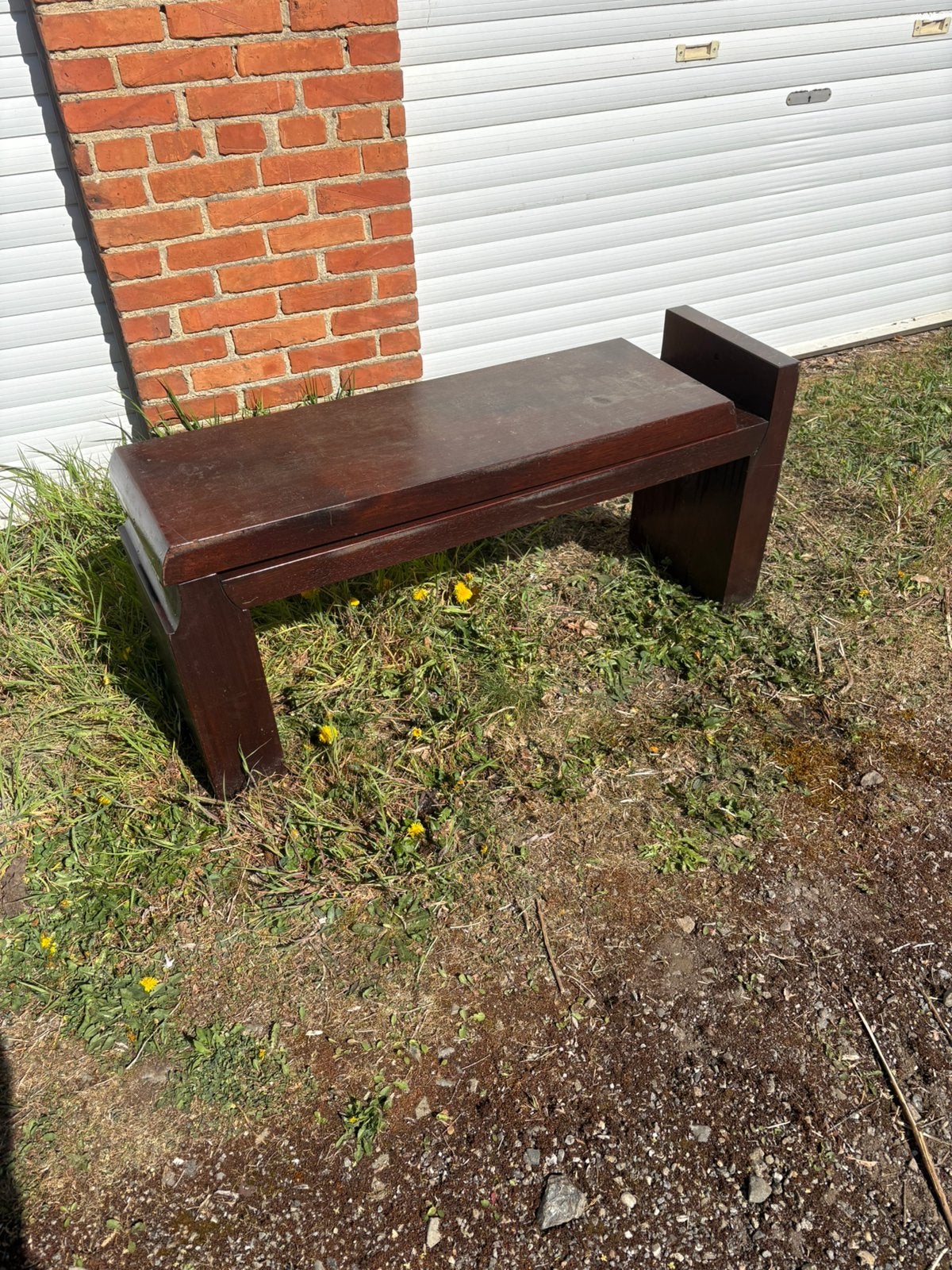 Très beau Banc, Enlèvement, Utilisé, Bois