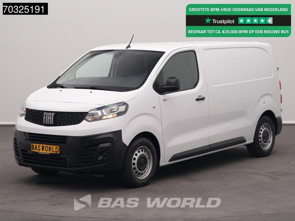 Fiat Scudo 145pk L2H1 Airco Cruise Parkeersensoren Euro6 L2, Auto's, Stof, Gebruikt, 4 cilinders, Parkeersensor