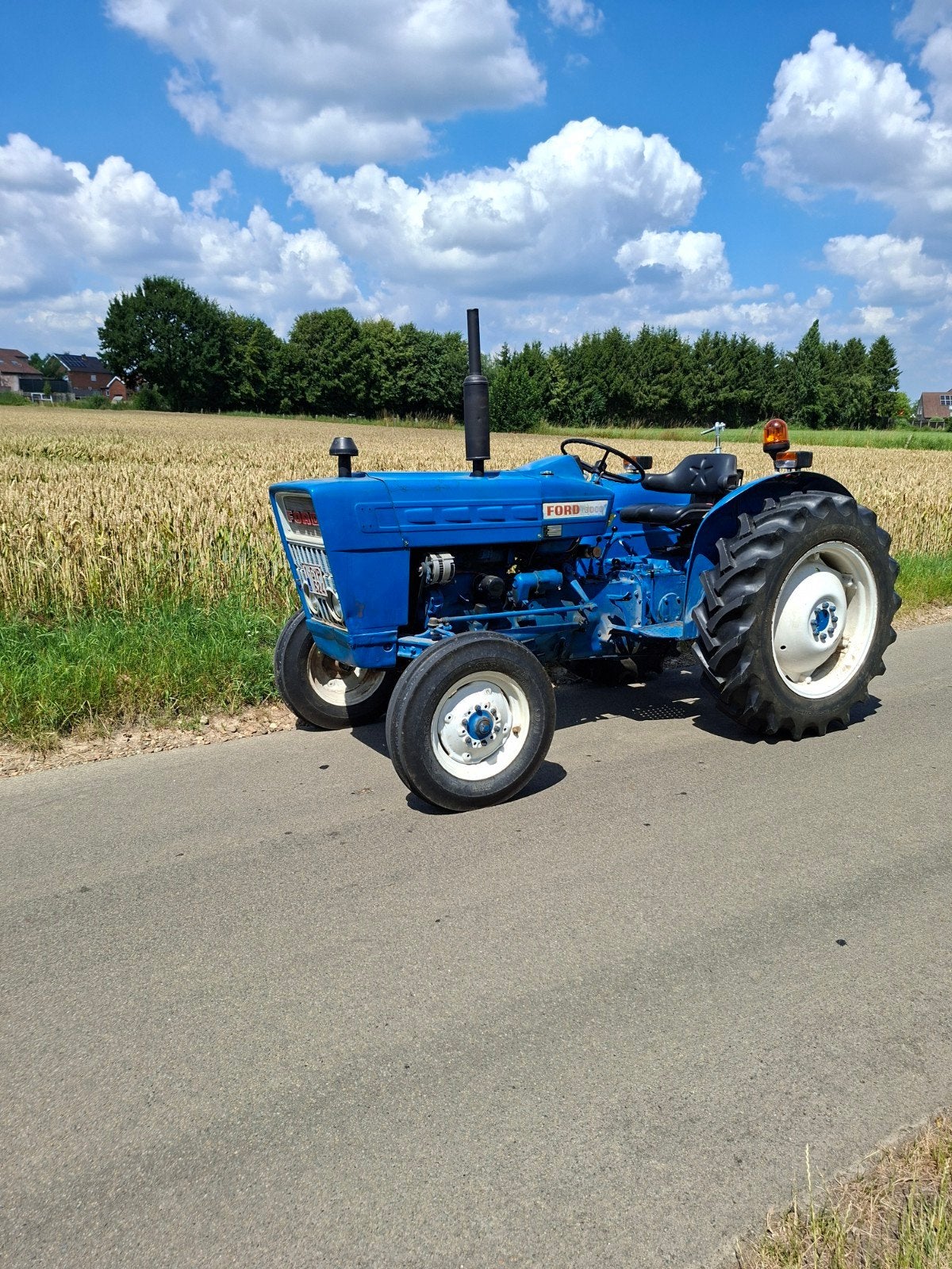 Ford 3000 tractor (met papieren), Articles professionnels, Agriculture | Tracteurs, Enlèvement, Utilisé, Jusqu'à 80 ch, Ford