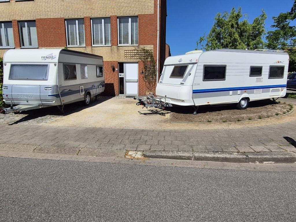 ✅ Nieuw!✅  Te huur caravan 4 personen, Jusqu'à 4, Poêle, Fendt, Lit fixe