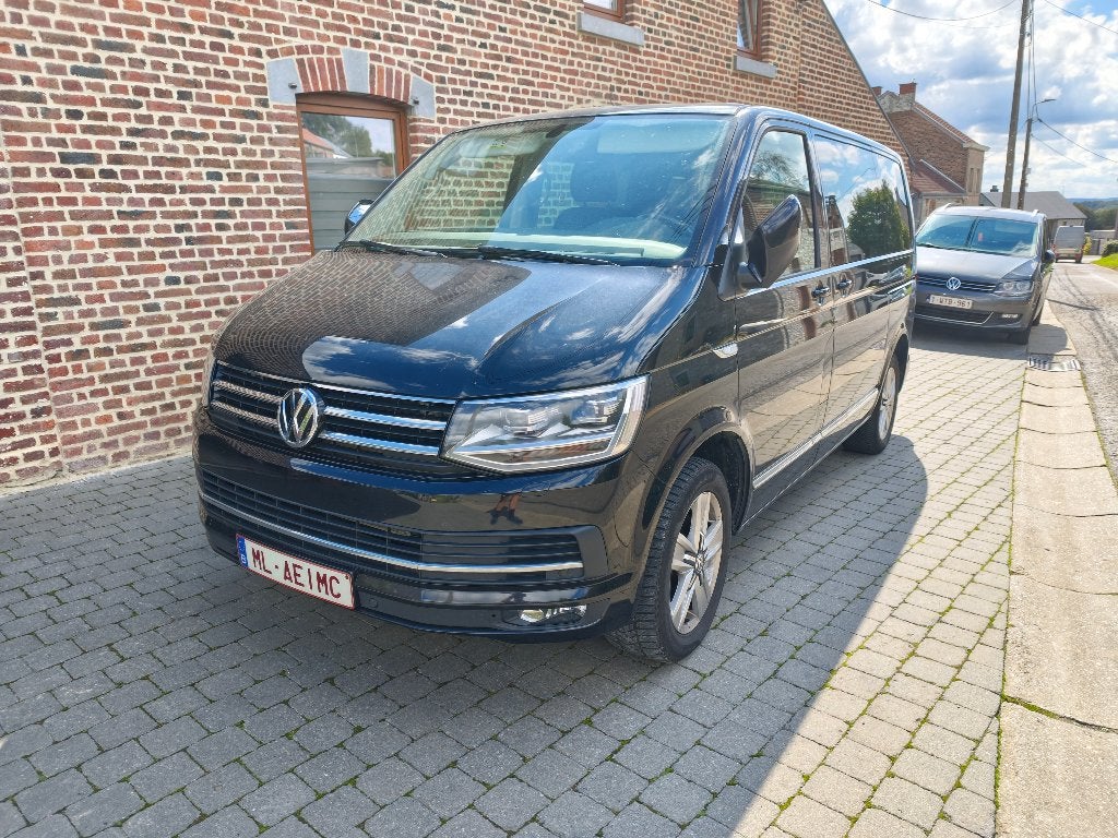 VW t6 caravelle highline dsg EURO6b, Cuir, Achat, Euro 6, Noir