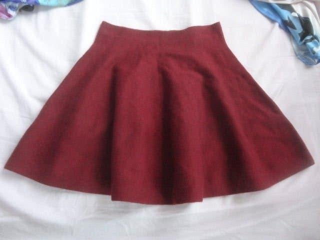nieuw bordeau rokje maat 38, Kleding | Dames, Rokken, Maat 38/40 (M), Nieuw, Boven de knie, Rood