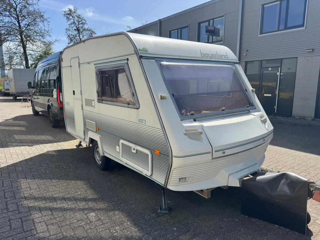 Beyerland Vitesse 400-2 caravan compact en compleet, Particulier, Auvent, Beyerland