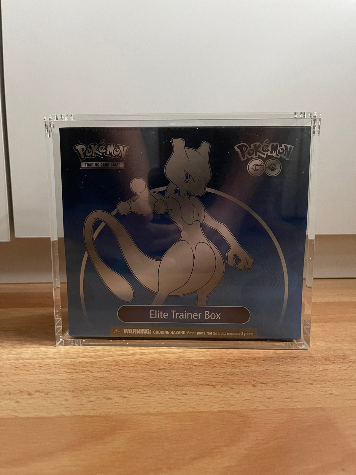 Acryl displaycase voor Pokémon Elite Trainer Box (ETB), Ophalen of Verzenden, Nieuw, Overige typen