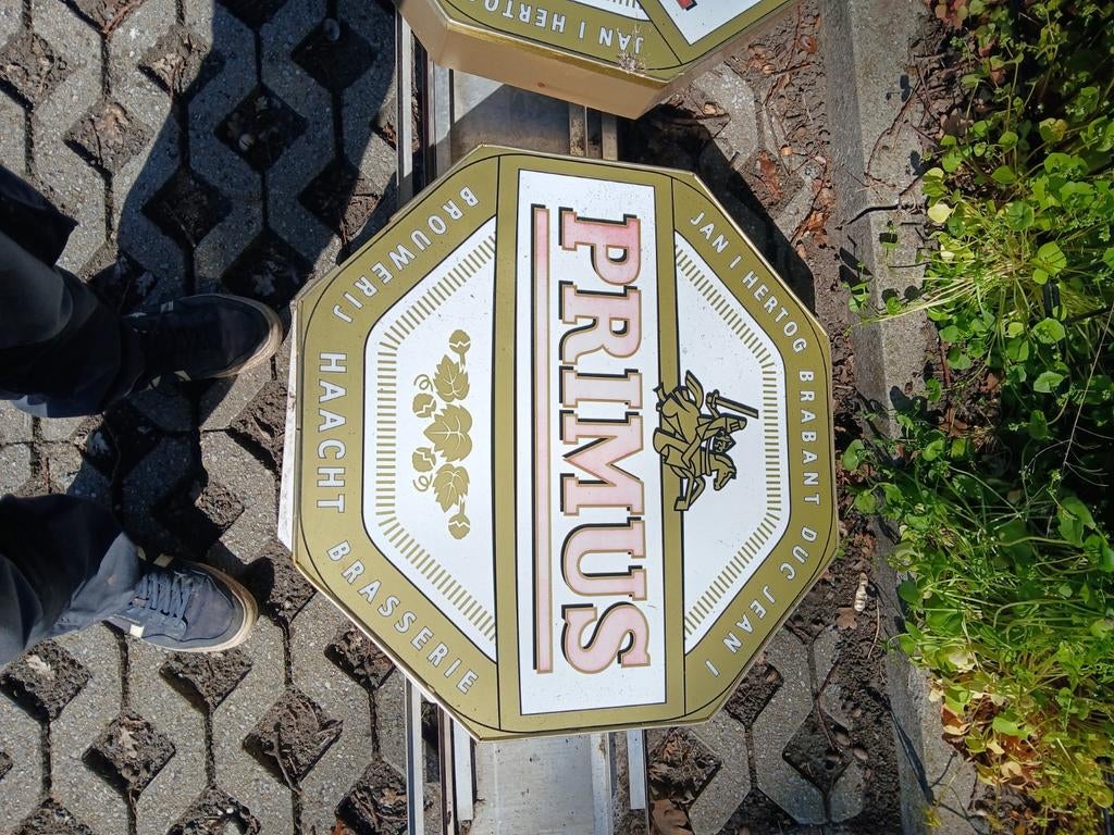 3 stuks primus lichtborden, Ophalen