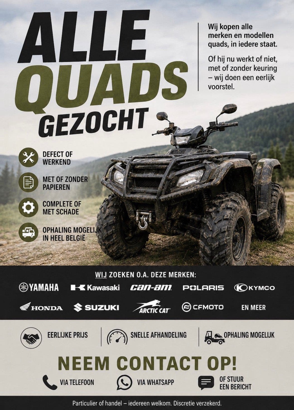 Tout ce que je recherchais est Quad !
