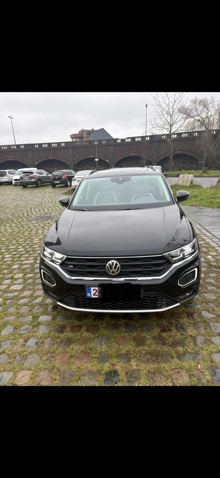 Volkswagen t-roc 1.5 sport r-line, Auto's, Navigatiesysteem, Zwart, Overige kleuren, Handgeschakeld