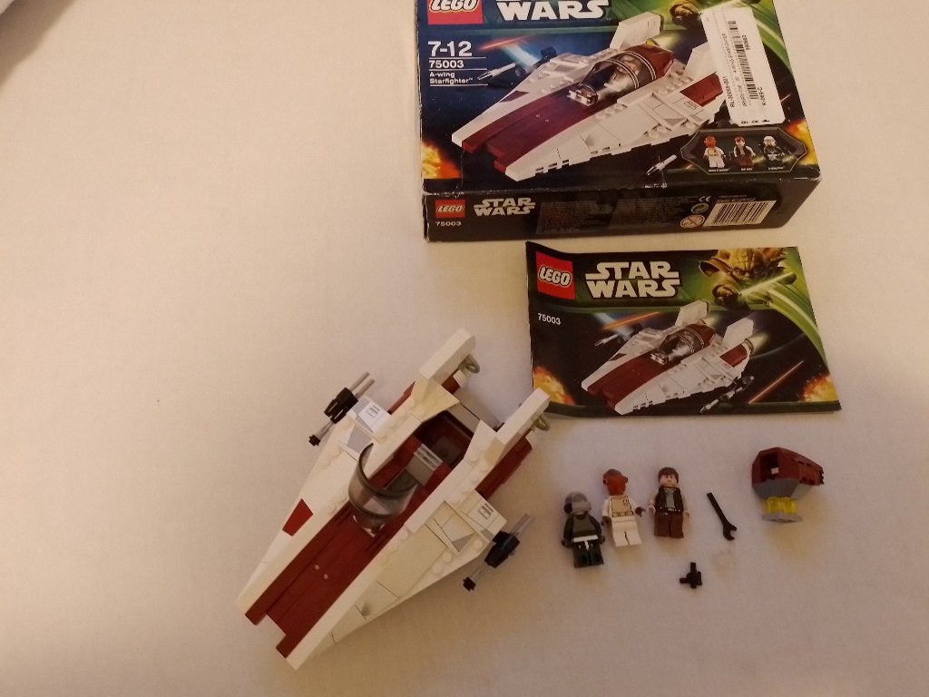 lego starwars 75003, Lego, Ophalen of Verzenden, Zo goed als nieuw, Compleet