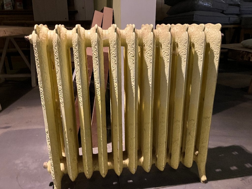 gietijzeren radiator, Doe-het-zelf en Bouw, Ophalen, Gebruikt, Radiator