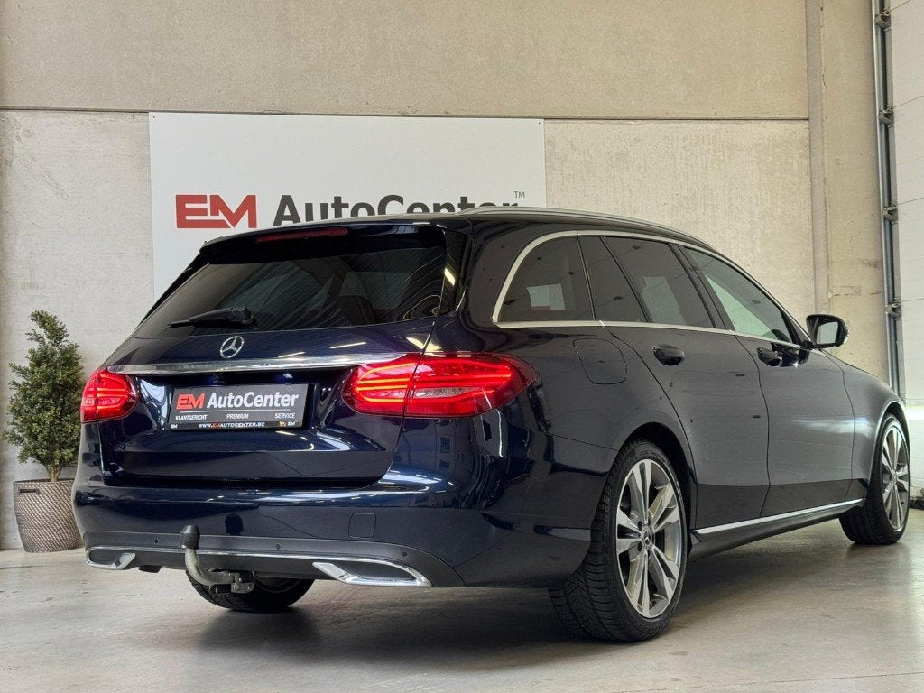Mercedes C 160 Benzine Automaat-360CAM-MultibeamLED-Trekh-.., Autos, Mercedes-Benz, Cuir, Achat, Entreprise, Entretenue par le concessionnaire