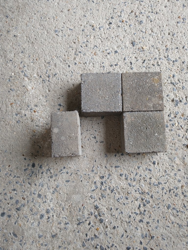 Klinkers 100.00€, Doe-het-zelf en Bouw, Ophalen, Gebruikt