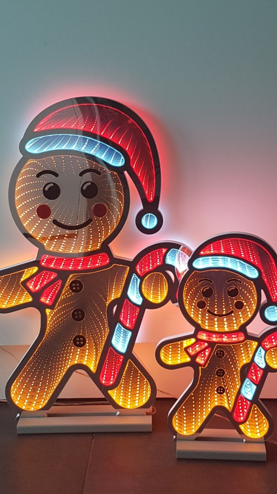 LED en pain d'épice pour hommes, 2 pièces, Enlèvement, Comme neuf