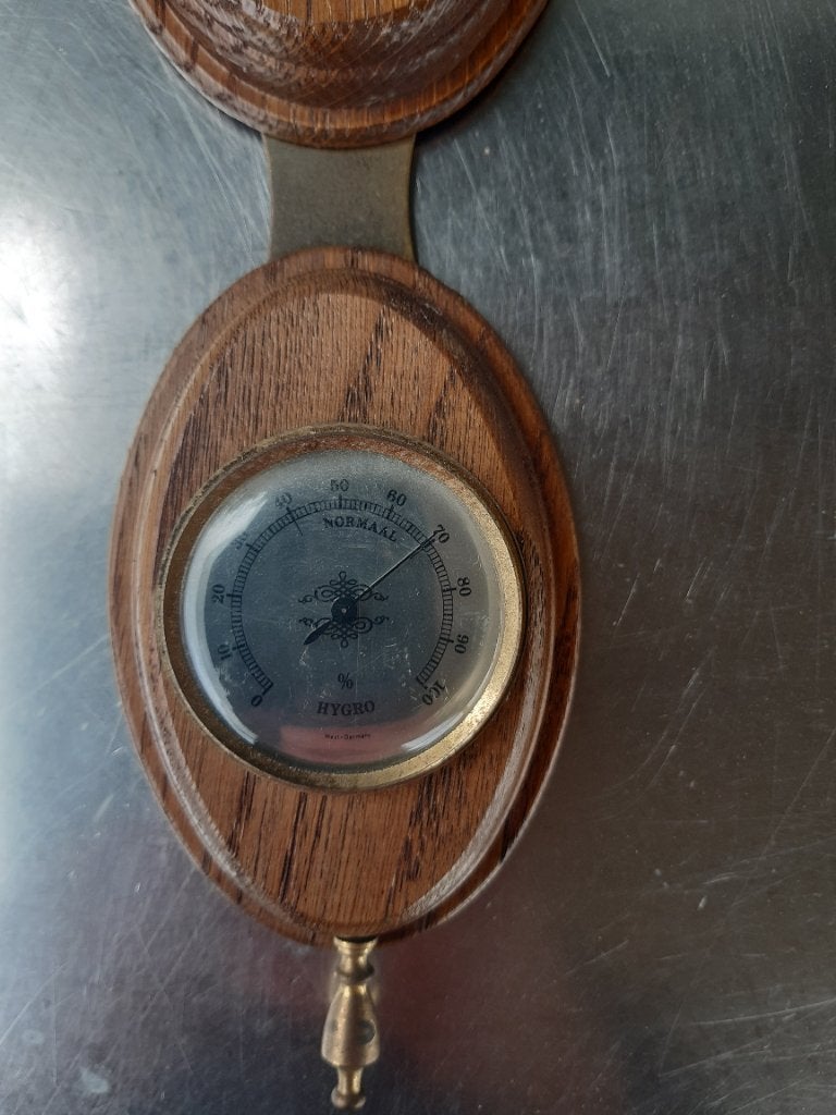 Oud weerstation, Ophalen, Gebruikt, Weerstation