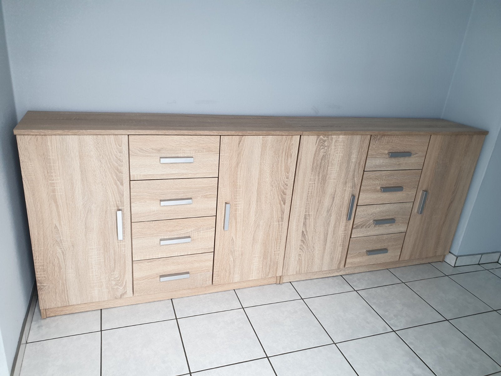 Wandkast, 2 delig ...3m lang., Huis en Inrichting, Ophalen