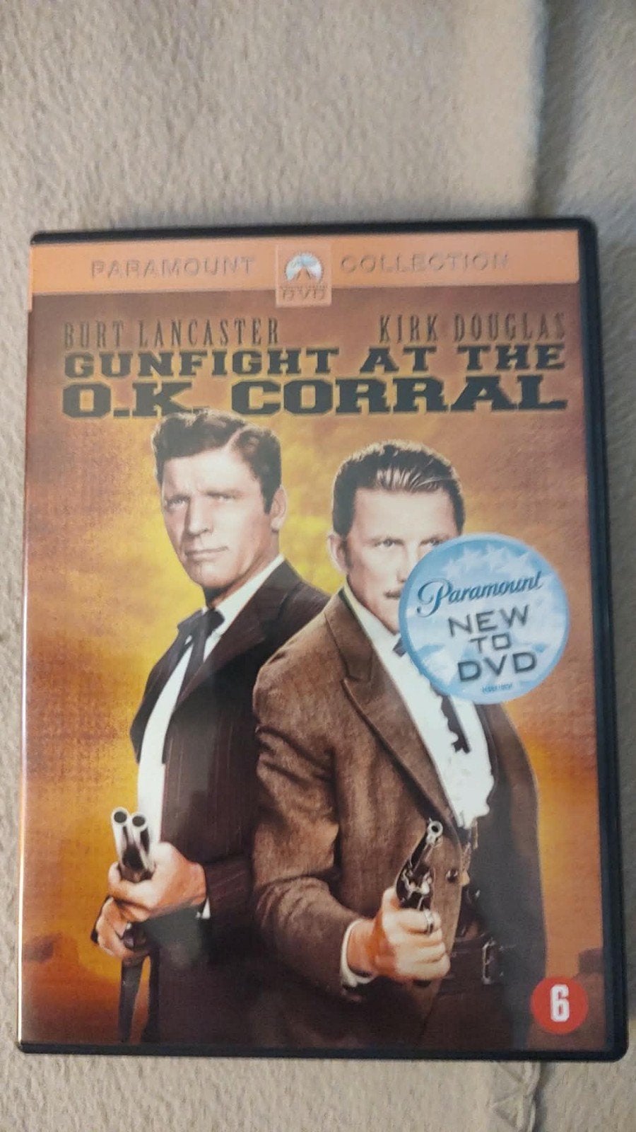 Gunfight at the o.k. Corral Met Burt Lancaster en Kirk Dougl, Cd's en Dvd's, Dvd's | Klassiekers, Engels, Nederlands, Ophalen of Verzenden