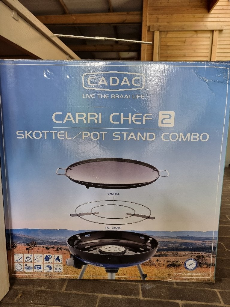 Cadac carri chef 2, Ophalen, Gebruikt