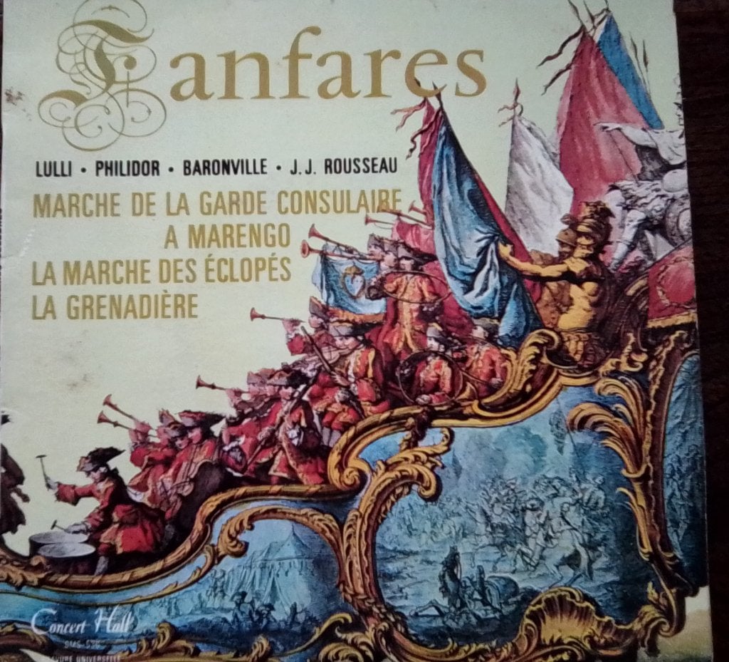 6 disques vinyles 45 Tours de musique classique, Ophalen of Verzenden, Gebruikt