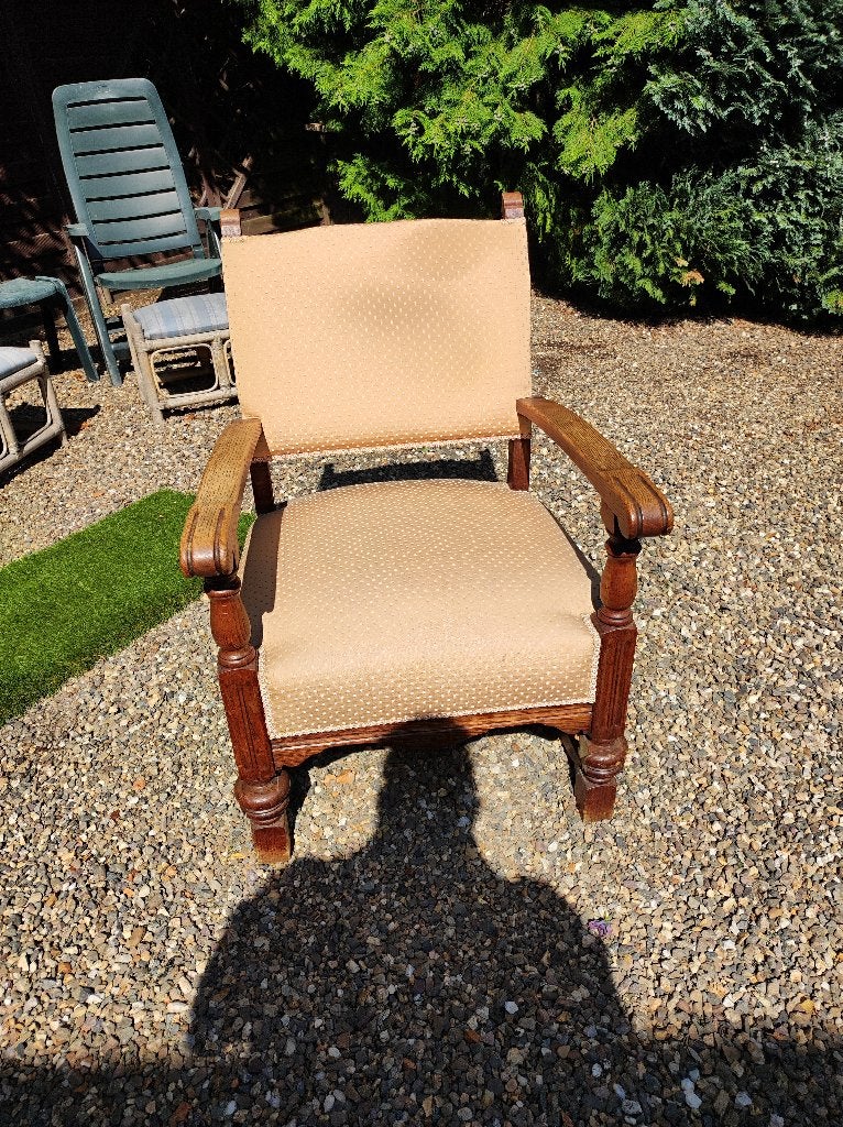 Fauteuil, Ophalen, Gebruikt, Hout