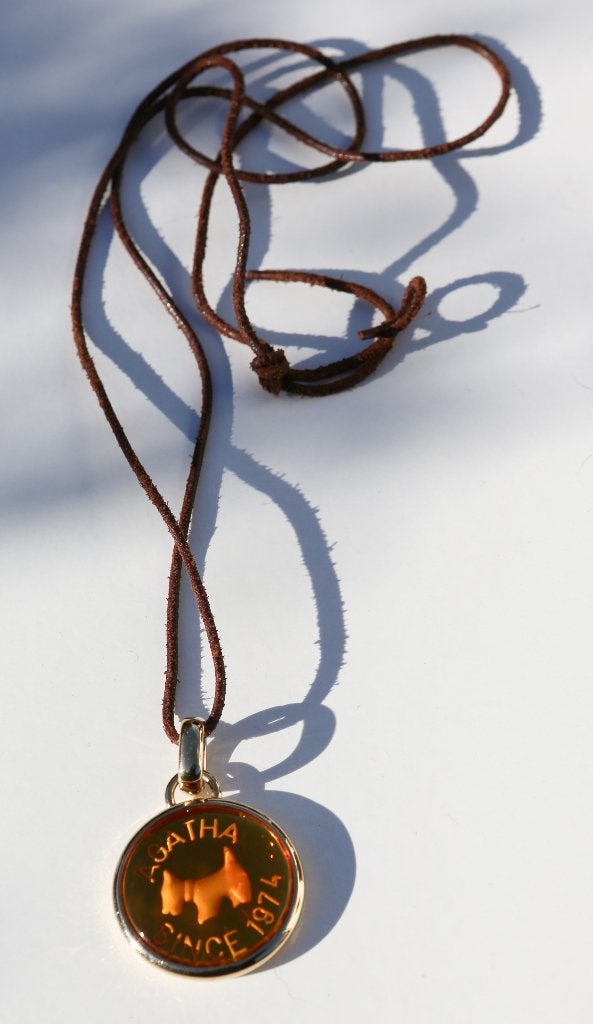 Collier Agatha, Bijoux, Sacs & Beauté, Enlèvement ou Envoi, Comme neuf, Autres couleurs, Autres matériaux