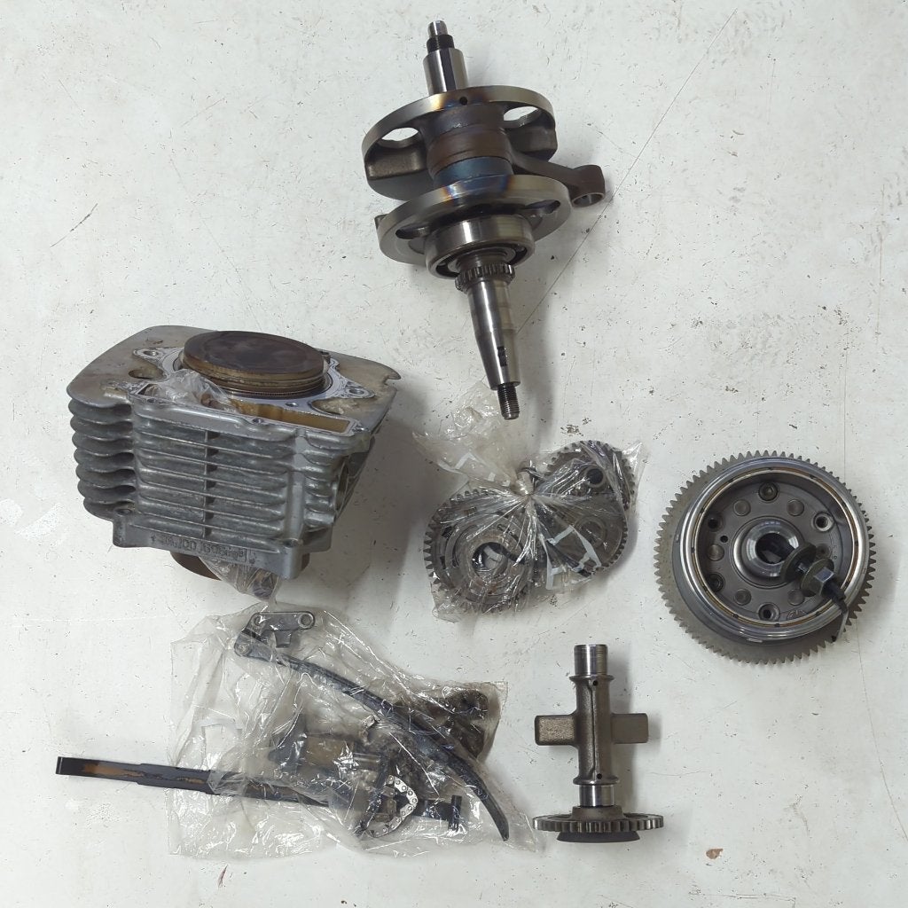 Yamaha XT 600 E cilinder, distributie, vliegwiel + startmech, Motoren, Ophalen, Gebruikt