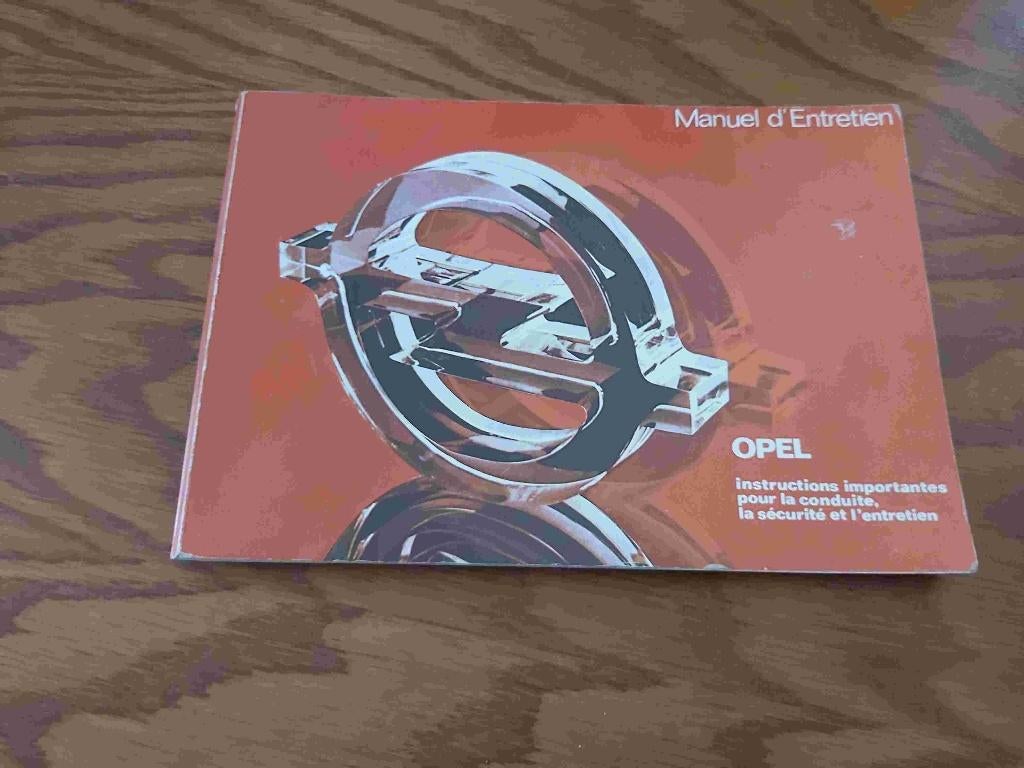 Boek Auto Voiture Opel USA Duitsland Allemagne Manta Kadett, Verzenden, Gelezen, Opel