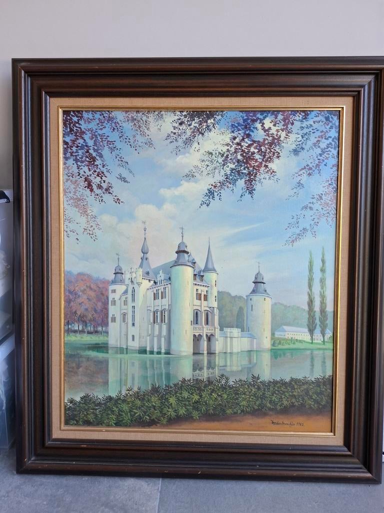 Schilderij...Kasteel van Vorselaar, Antiek en Kunst, Ophalen