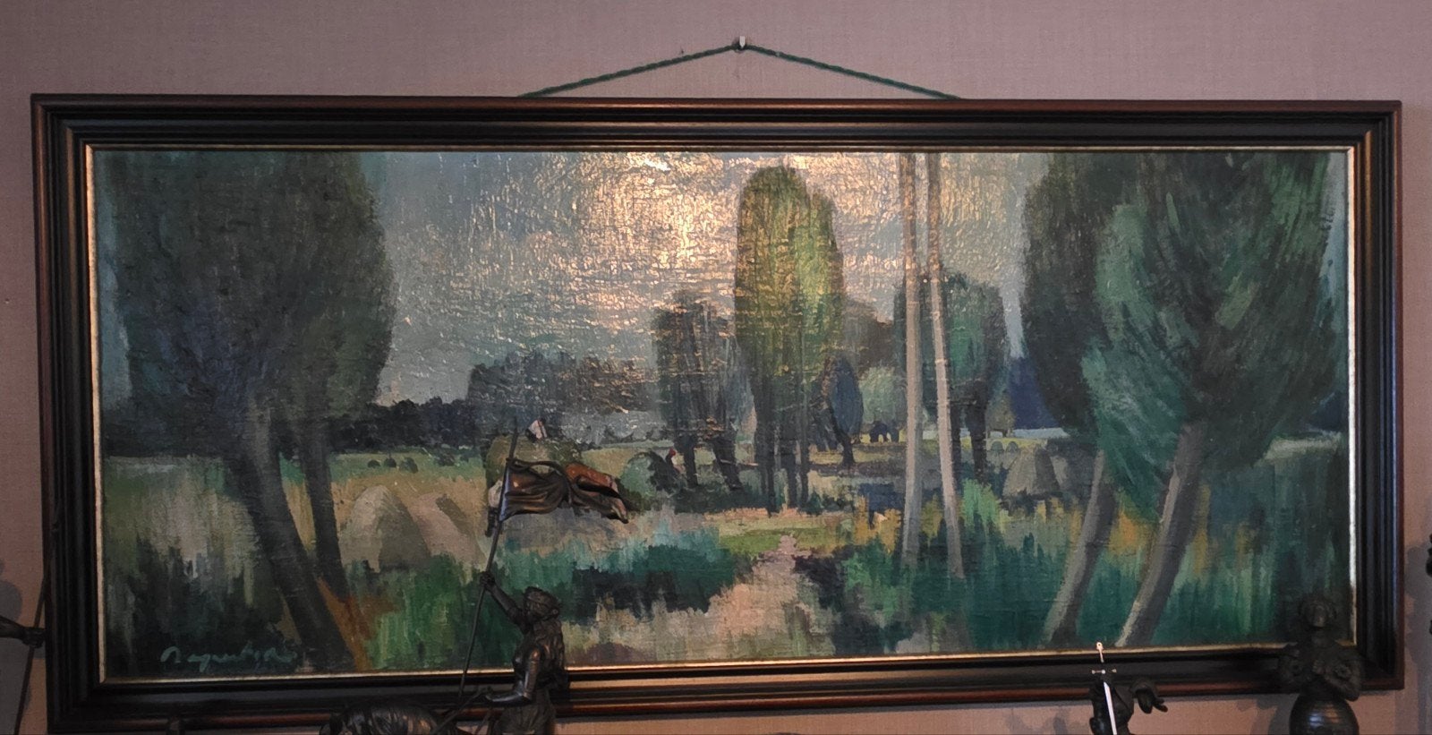 Andre bogaert (zele), Antiek en Kunst, Kunst | Schilderijen | Klassiek, Doek, Ophalen