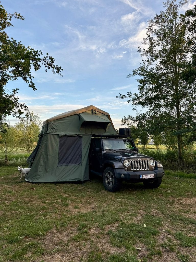 Daktent Thule Tepui 2, Enlèvement, Utilisé