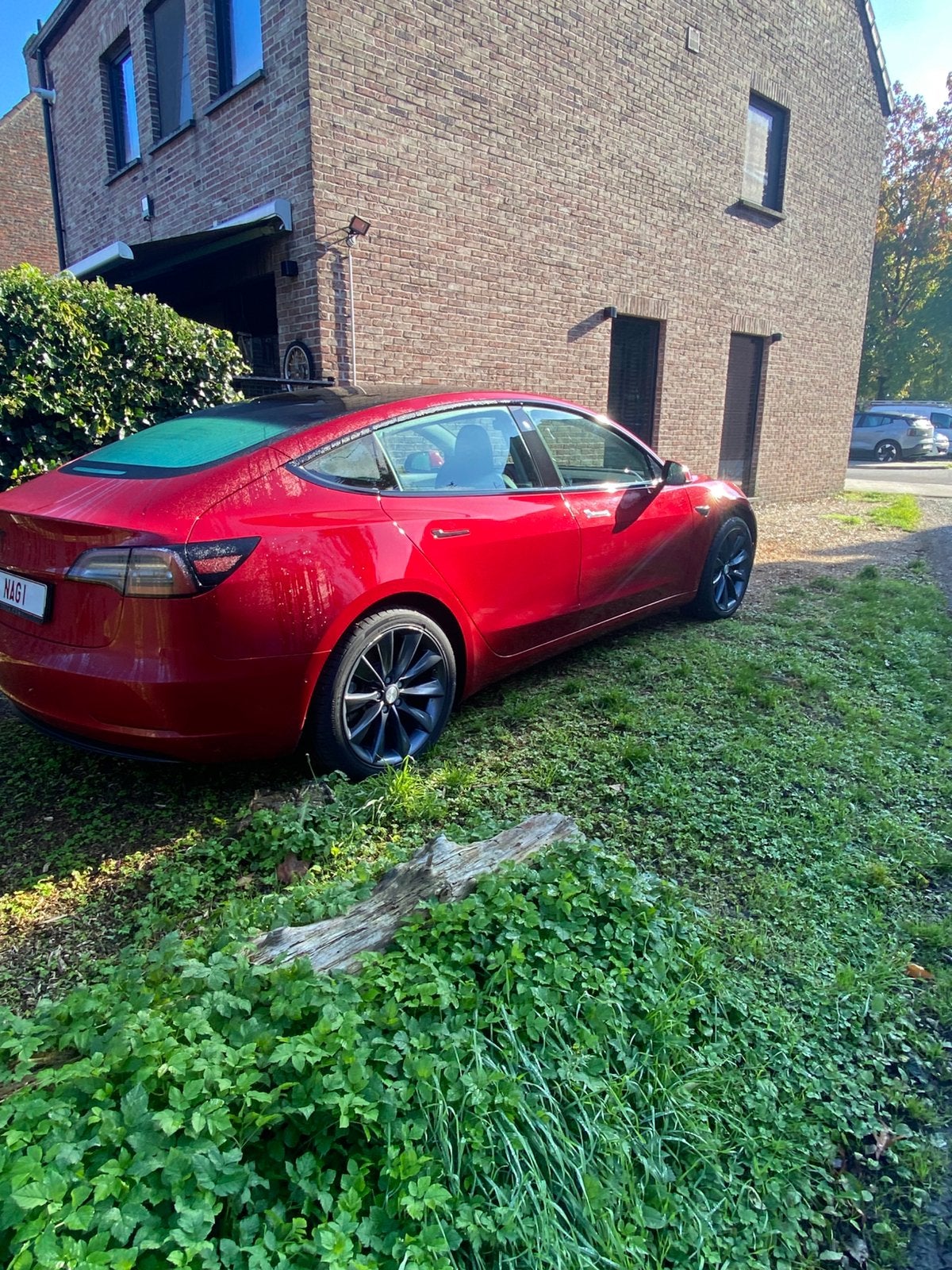 Tesla 3 SR slechts 153d/km mod.2020, Auto's, Automaat, Dealer onderhouden, Leder, Elektrisch