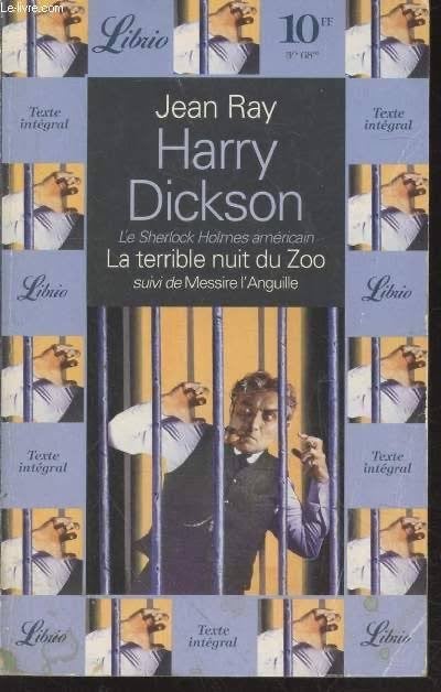Harry Dickson - La terrible nuit du zoo (Jean Ray), Enlèvement ou Envoi, Comme neuf, Jean RAY