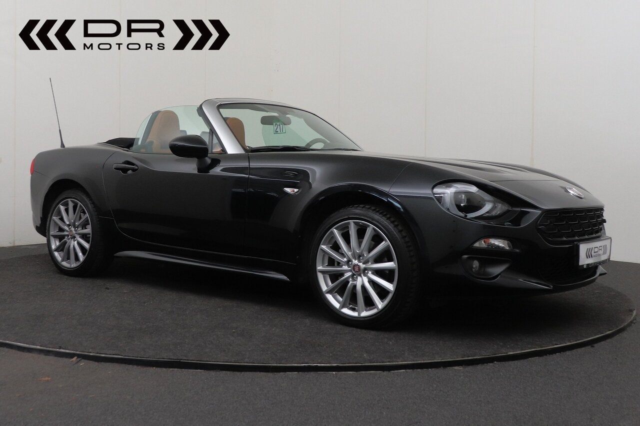 Fiat 124 Spider NF - LEDER - NAVI - TOPSTAAT !!, Auto's, 0 kg, Euro 6, 4 cilinders, Cabriolet