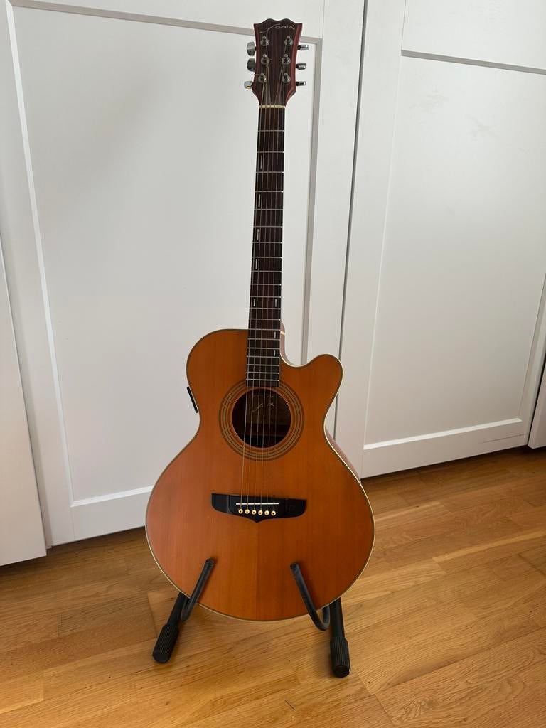 Fenix L‑10CE van Young Chang akoestisch-elektrische gitaar, Ophalen, Gebruikt